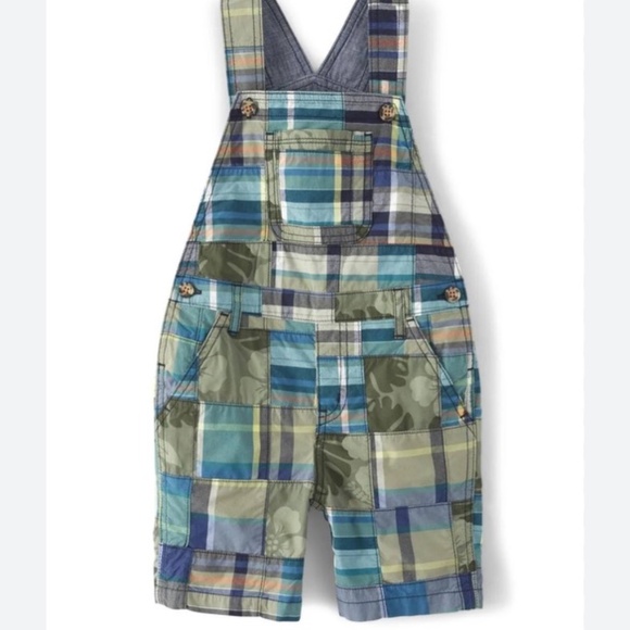 Gymboree plaid overalls - Picture 8 of 8